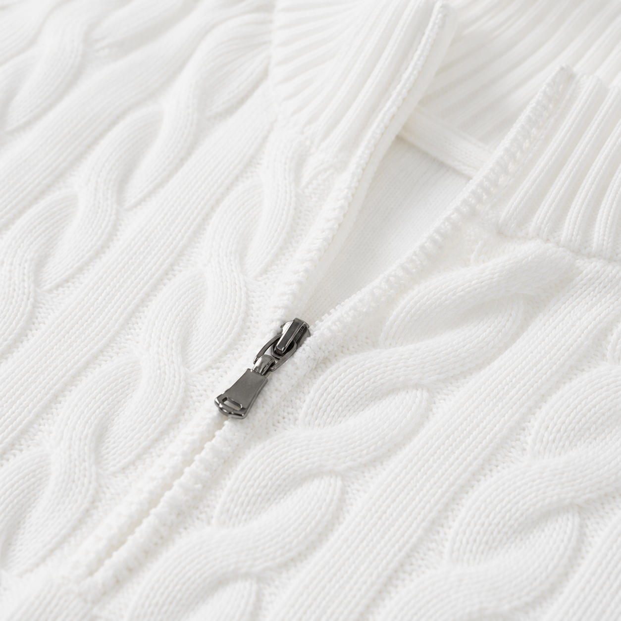 Aurelia Wide-Collar Knit Sweater