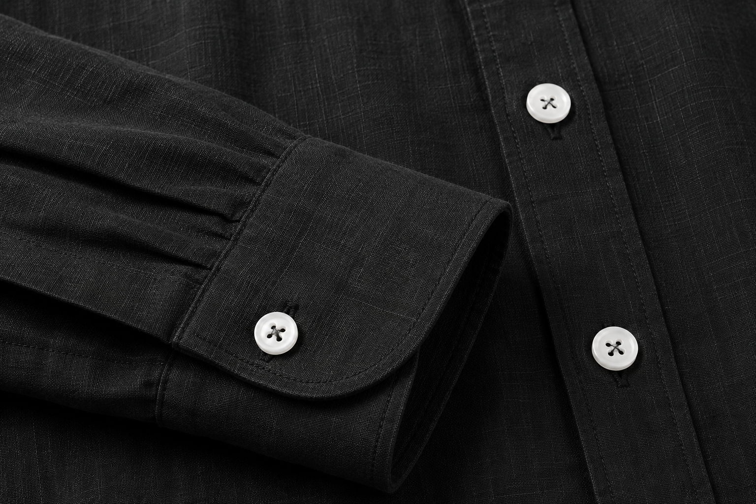 Oxford Cotton Button-Up Shirt