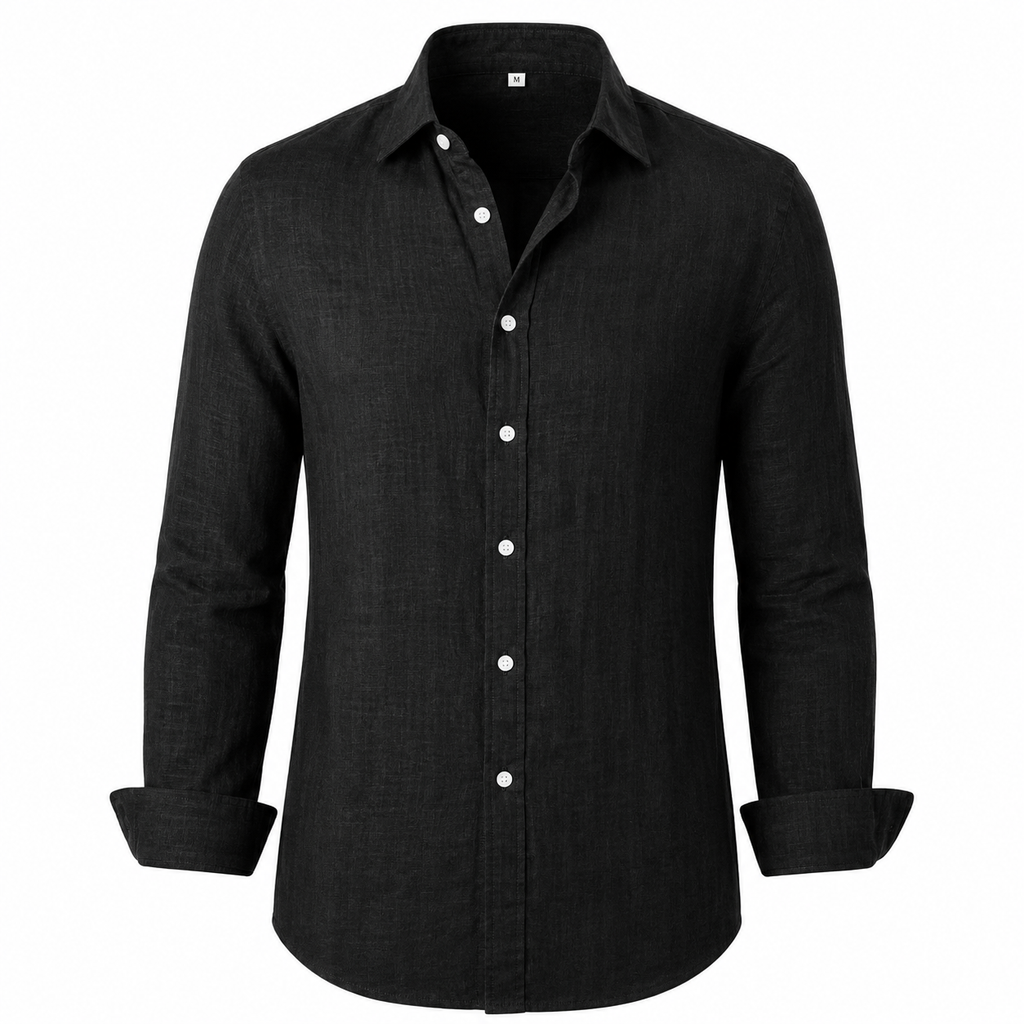 Oxford Cotton Button-Up Shirt