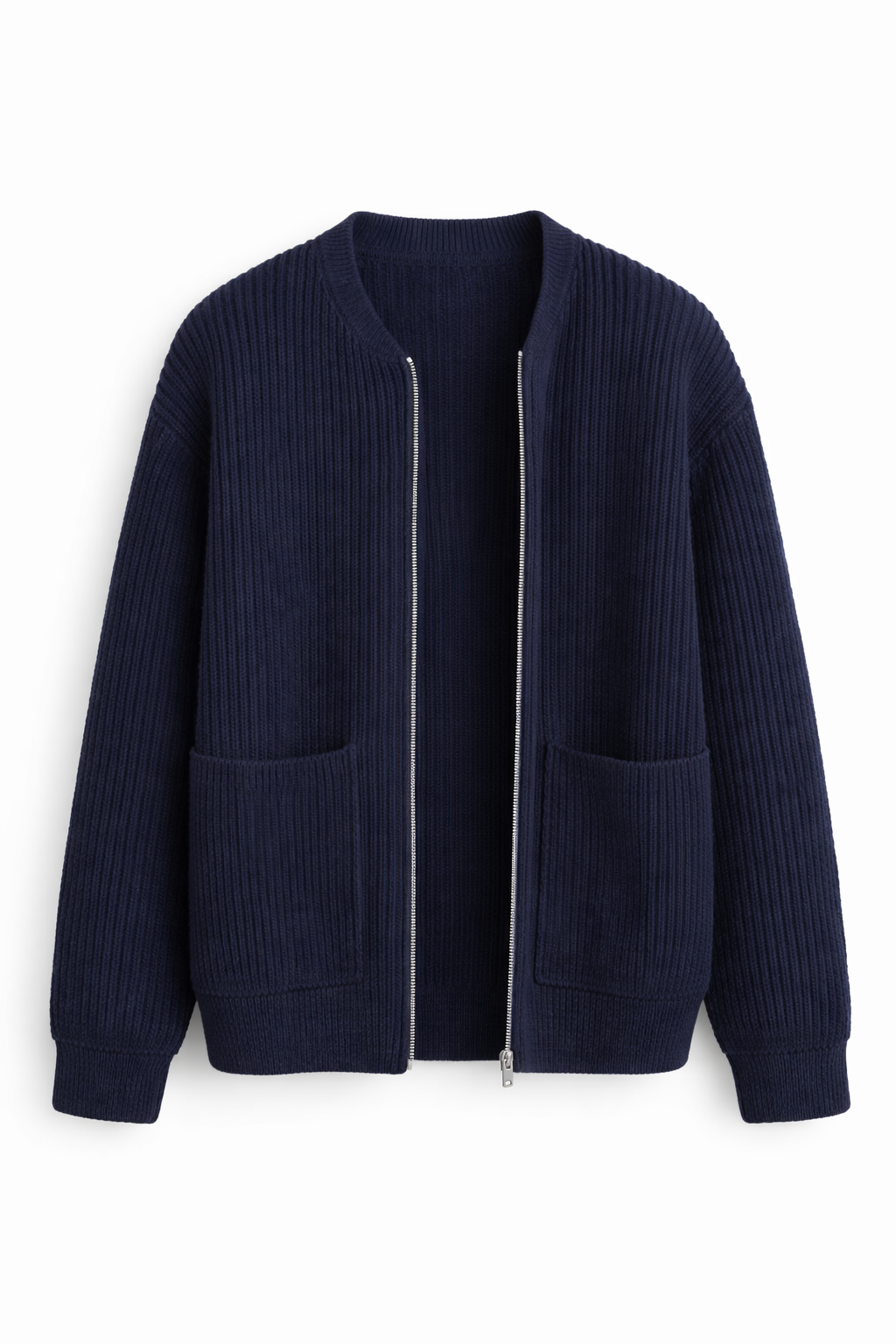 Milano Knit Zip Cardigan