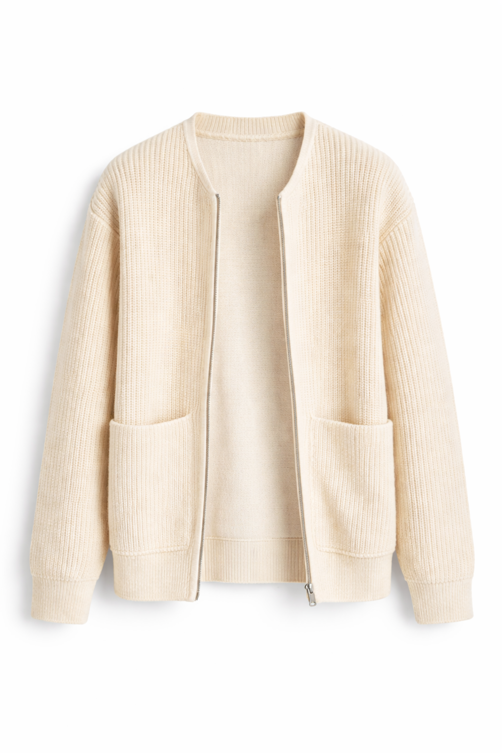 Milano Knit Zip Cardigan