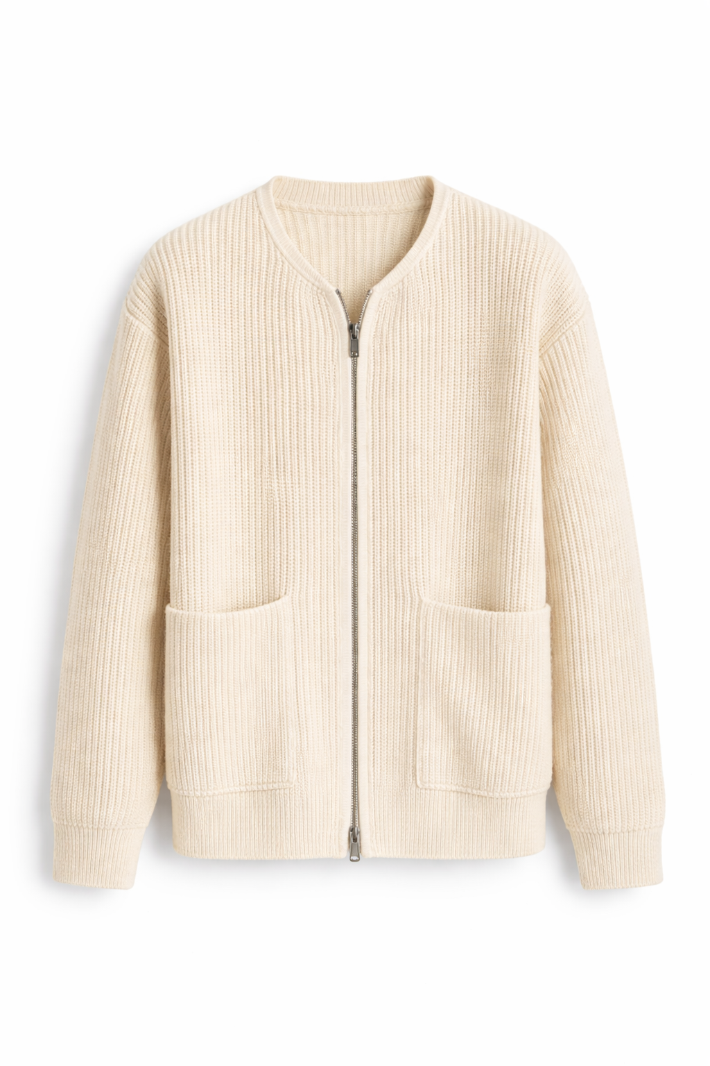 Milano Knit Zip Cardigan